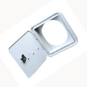 White Electrical Hatch