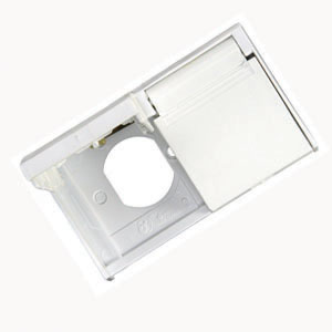 Polar White Weather Proof Outlet Cover