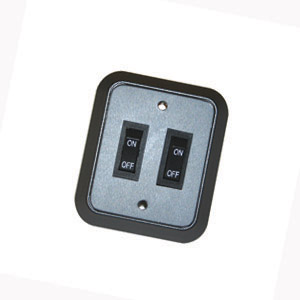 Double Rocker Switch W/Bezel