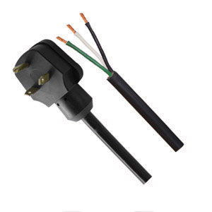 18" Male Pigtail 30 amp Power Cord