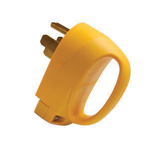 Yellow 50 Amp Replacement Plug w/ Extra Wide Handle
