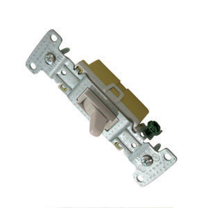 Ivory Standard Toggle Light Switch