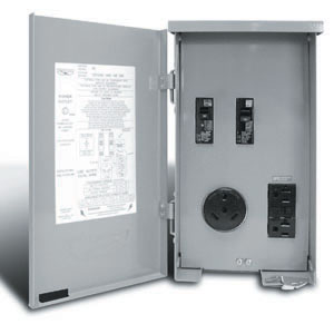 40 Amp w/ GFI Receptacle Power Outlet