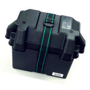 Black 6 Volt Battery Box