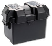 Snap-Top Single 6 Volt Battery Box