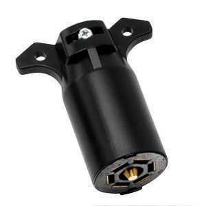 Plastic 7-Blade Plug Trailer Connector