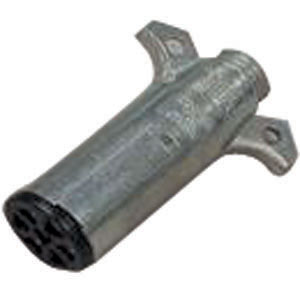 Zinc 7-Pin Plug Trailer Connector, Pkg