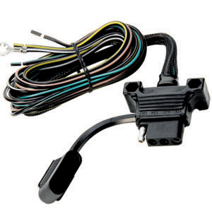 Endurance 4-Flat Car-End Trailer Connector w/ 48" Leads