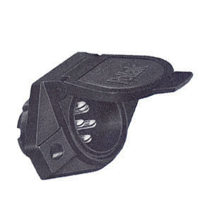 Nylon 7-Pin Socket Trailer Connector, Pkg