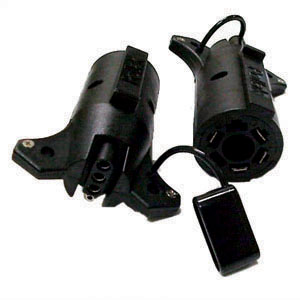 Bulk 7-Blade to 4-Flat Adapter Trailer Connector