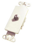 White Telephone Wall Jack