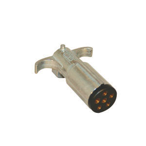 Metal 6-Round Plug Trailer Connector