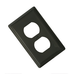 Brown Receptacle Cover