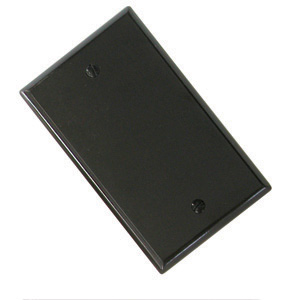 Brown Blank Wall Plate