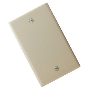 Ivory Blank Wall Plate