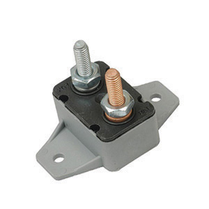20 amp Plastic 12 Volt In-Line Circuit Breaker, pkg