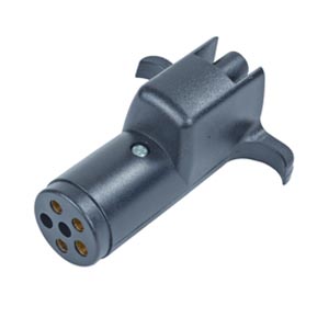 6-Round to 4-Flat Park Power Adapter, bulk