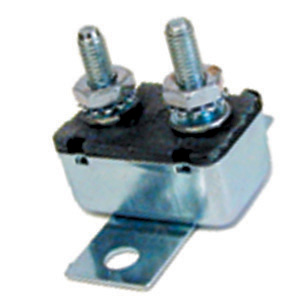 10 amp Metal 12 Volt In-Line Circuit Breaker