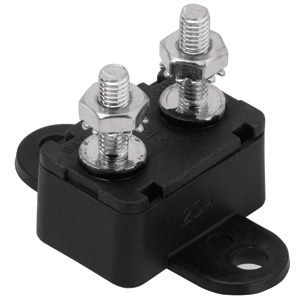 20 amp Metal 12 Volt In-Line Circuit Breaker