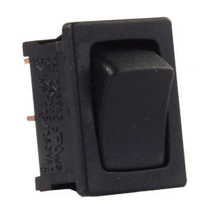 Black 12 Volt On/Off/On Switch, 1/pk