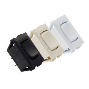 White 12 Volt On/Off/On Switch, 1/pk