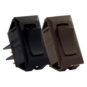 Black 12 Volt On/Off Switch, 1/pk