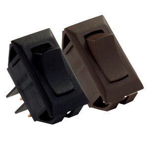 Brown 12 Volt On/Off Switch, 1/pk