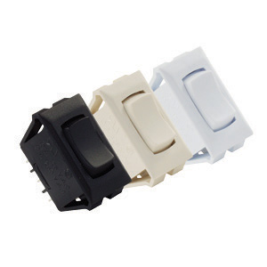 Ivory 12 Volt On/Off/On Switch, 5/Pk