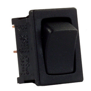 Black Mini 12 Volt On/Off Switch, 5/pk