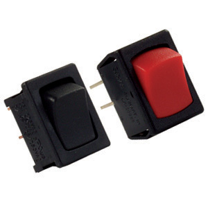 Red 12 Volt Mini On/Off Switch, 5/pk
