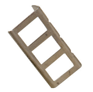 Silver Triple Switch Bracket