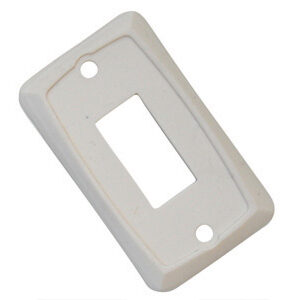 Ivory Single Switch Wall Plate