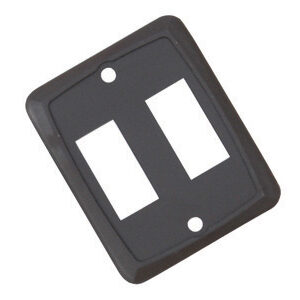 Brown Double Switch Plate