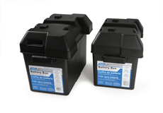 Black Large Battery Box