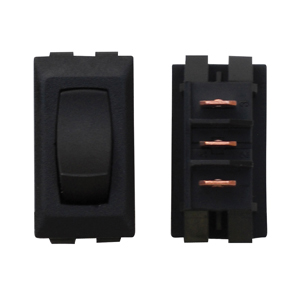 Black On/Off/On 12 Volt Switch