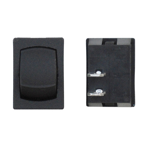 Black On/Off Mini 12 Volt Switch