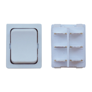Super Duty White 12 Volt Switch