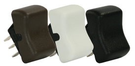 White DPDT On/Off/On Switch