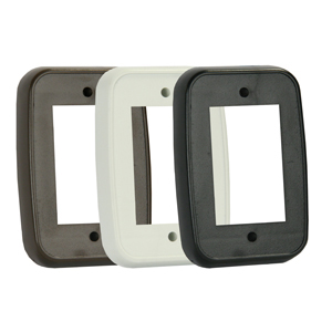 White 3/8" Double Switch Spacer