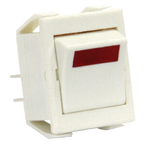 Red Light SPST On/Off Switch, 5/pk