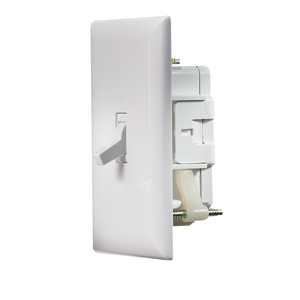 White Switch w/ Cover Plate