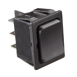 Black On/Off SPST 5A Rocker Switch