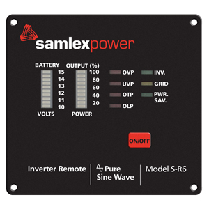 S-R6 Remote for SA Inverters