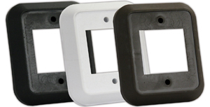 Black Single Face Plate Spacer