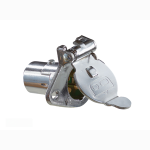 4-Way Trailer Connector Socket, Pkg