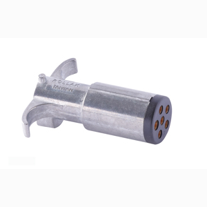 6-Round Trailer Connector Plug, Pkg