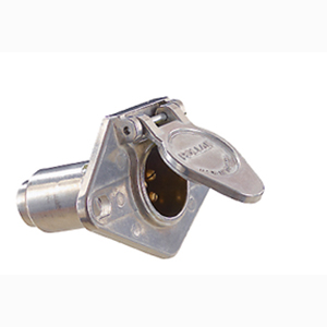 6-Round Trailer Connector Socket, Pkg