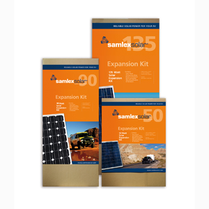 135W Solar Charging Kit