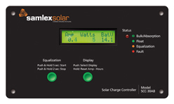 Flush Mount Solar Charge Control