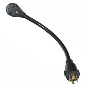 12" Gen 30M 4-Way To RV30F Power Cord